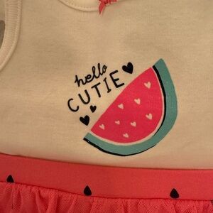 Carter's Pink and Cream Baby Outfit